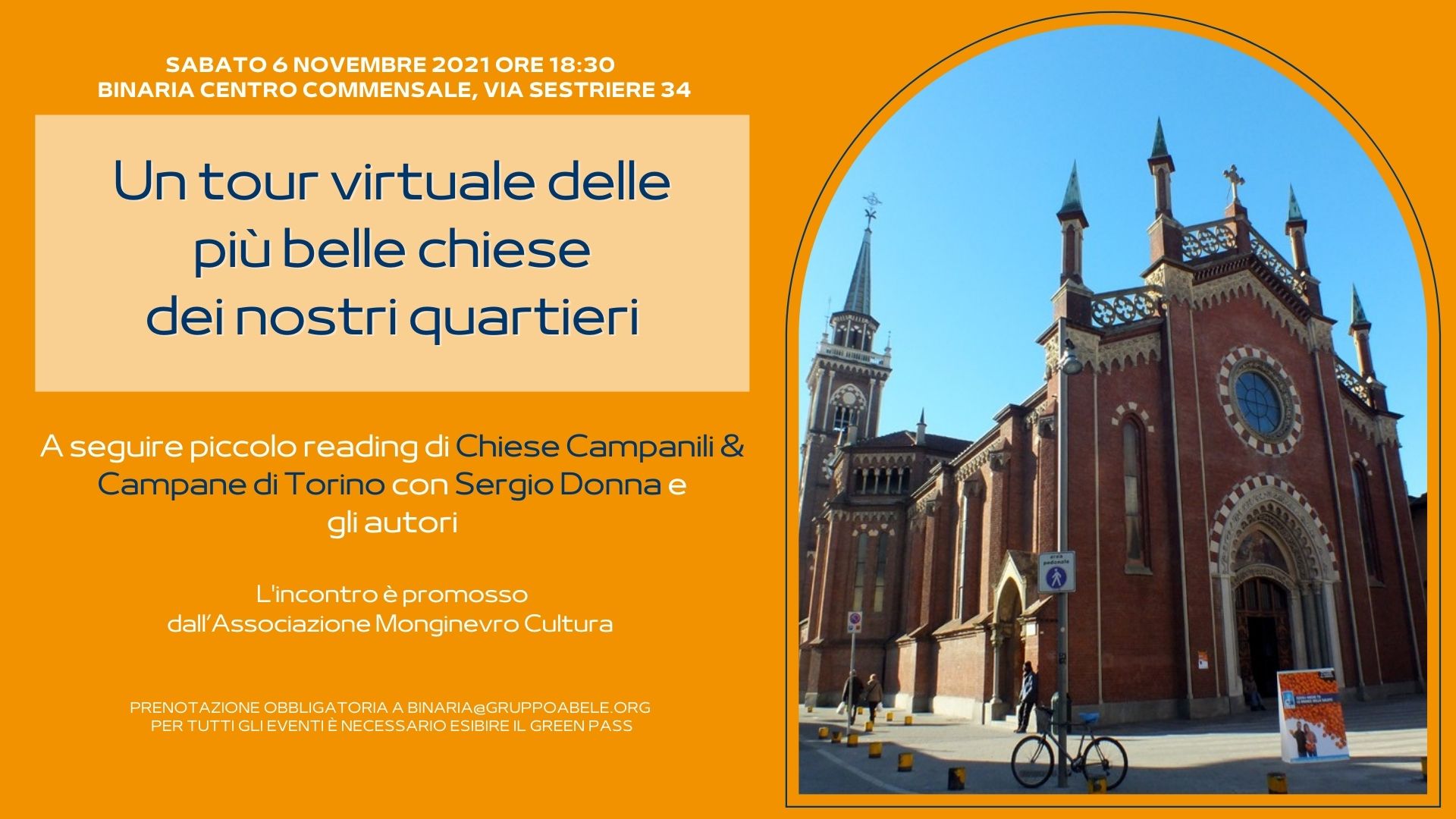 Tour virtuale Chiese Campanili & Campane di Torino