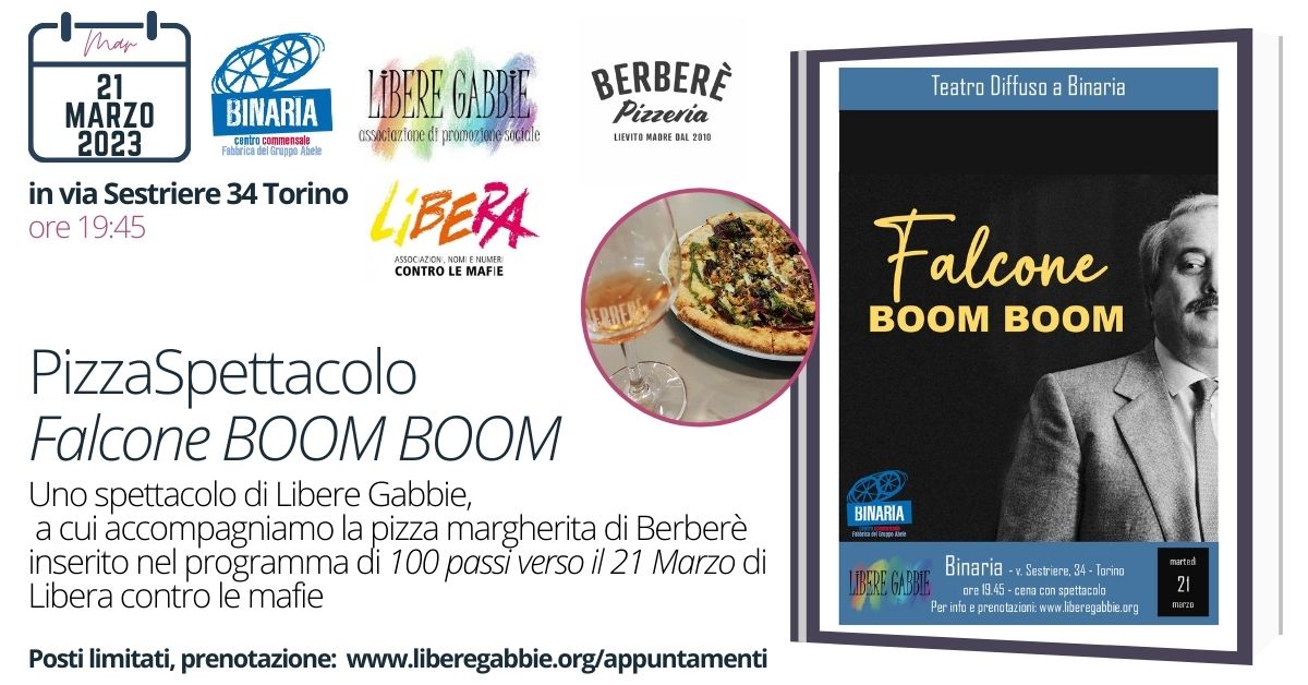 PizzaSpettacolo "Falcone Boom Boom"